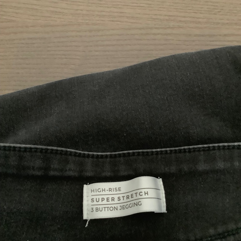 Lane Bryant Black‎ High Rise Super Stretch 3 Button Jegging Plus Size 18 - Picture 8 of 8